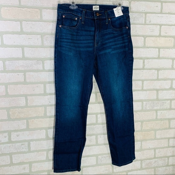 J. Crew NWT Slim Boyfriend Jeans in Ridgefield Wash Size 29 - Picture 4 of 12